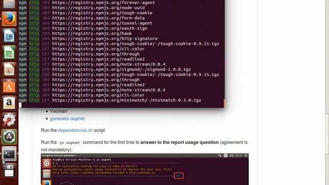 Installation and short demo of vnext-ubuntu GitHub project смотреть онлайн