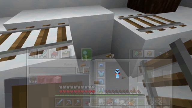 Построил железную дорогу в Майнкрафт в тайге смотреть онлайн