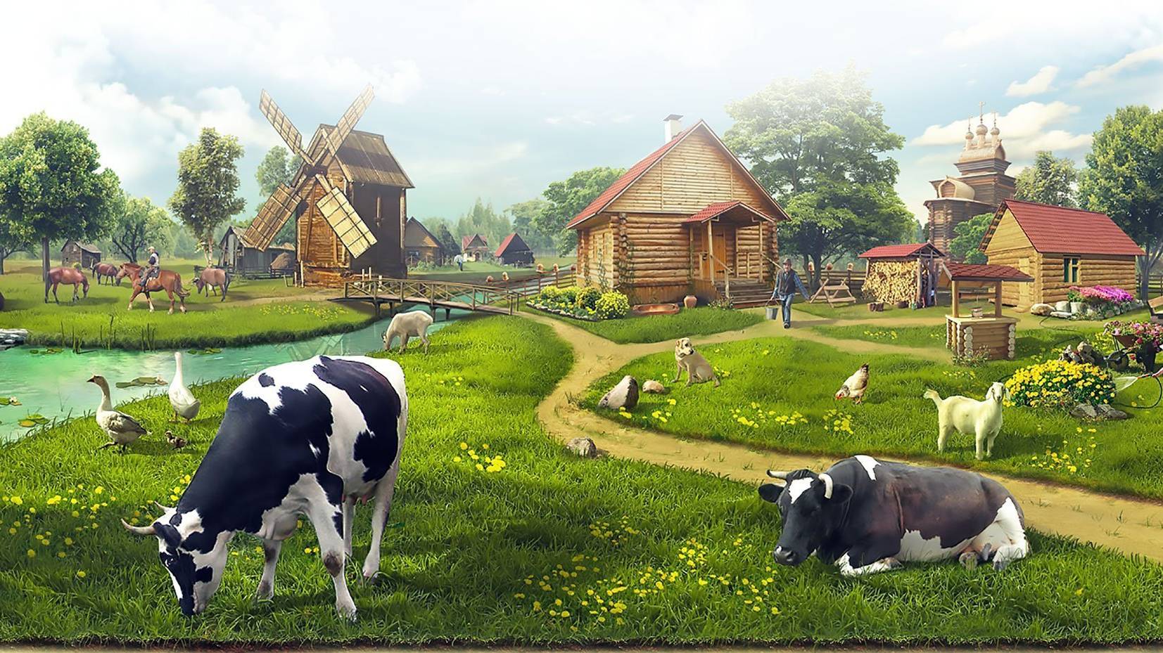 💥Farming Simulator 2019💥 Просторы россии.💥После стрима.💥
