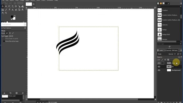 Gimp logo design / Gimp Tutorial смотреть онлайн