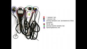 СХЕМА ПОДКЛЮЧЕНИЯ БИ-КСЕНОНА