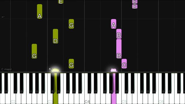 R. City ft. Adam Levine - Locked Away | EASY Piano Tutorial смотреть онлайн