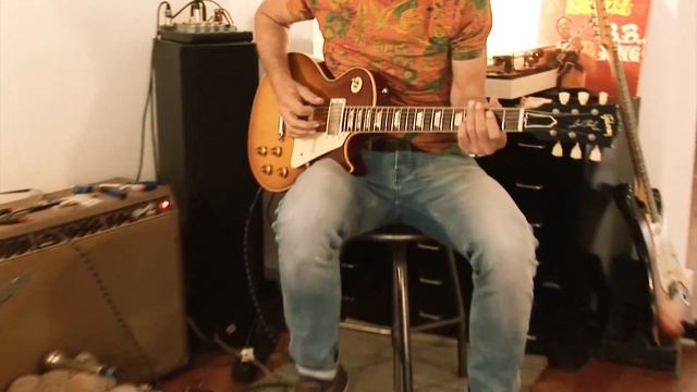 2019 Gibson Les Paul 1959 Flametop "60th Anniversary" slow iced tea burst, Part2 смотреть онлайн