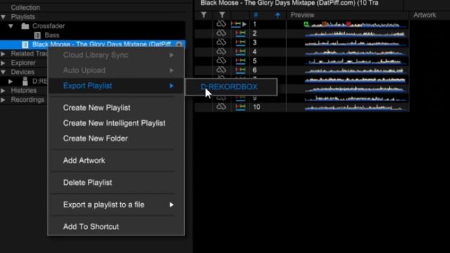 How To Export Playlists To USB In #rekordbox #pioneerdj