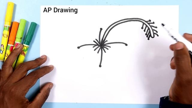 गुलहड़ का फूल ऐसे बनाएं जीवन भर नहीं भूलेंगे | Very easy to Draw Hibiscus Flower step by step | смотреть онлайн