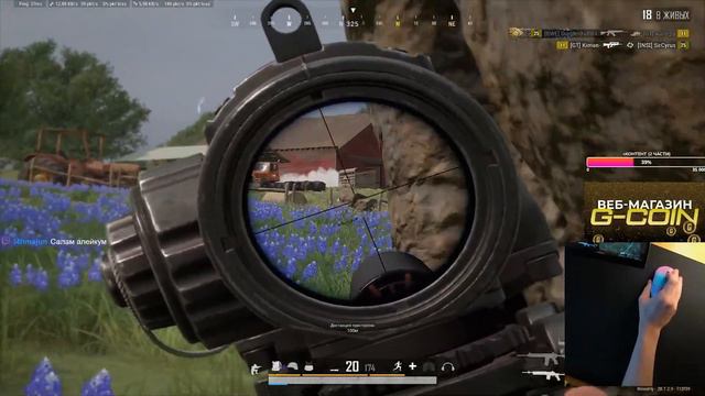 24 КИЛЛА С КАМЕРОЙ НА РУКУ В PUBG смотреть онлайн