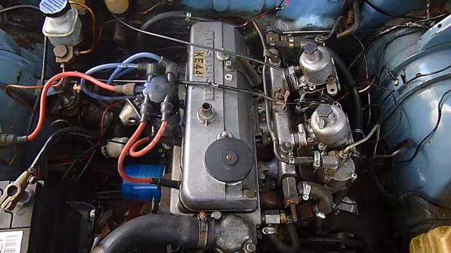 1970/71 Mitsubishi Colt 11-SS engine noise..piston slap? смотреть онлайн