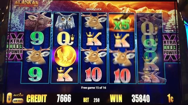 JACKPOT HANDPAY Alaskan Storm Deluxe Slot Bonus !!!!! смотреть онлайн