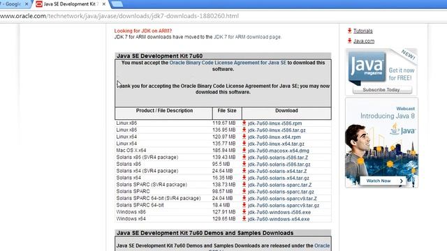Download and install Java 7 & Eclipse IDE смотреть онлайн