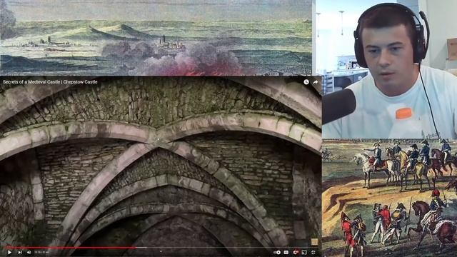 American Reacts Secrets of a Medieval Castle | Chepstow Castle смотреть онлайн