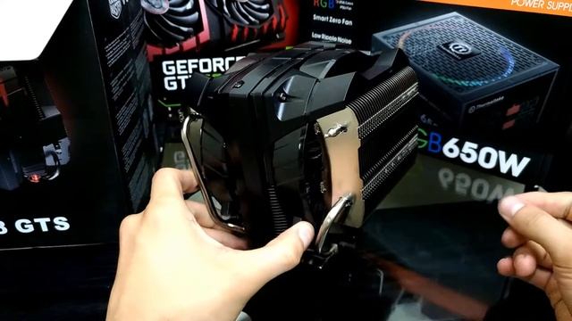 Air Cooling Cooler Master V8 GTS & Intel Core i5 6600K смотреть онлайн