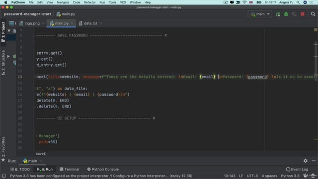 Day 29 - Building a Password Manager GUI App with Tkinter - 6. Dialog Boxes and Pop-Ups in Tkinter смотреть онлайн