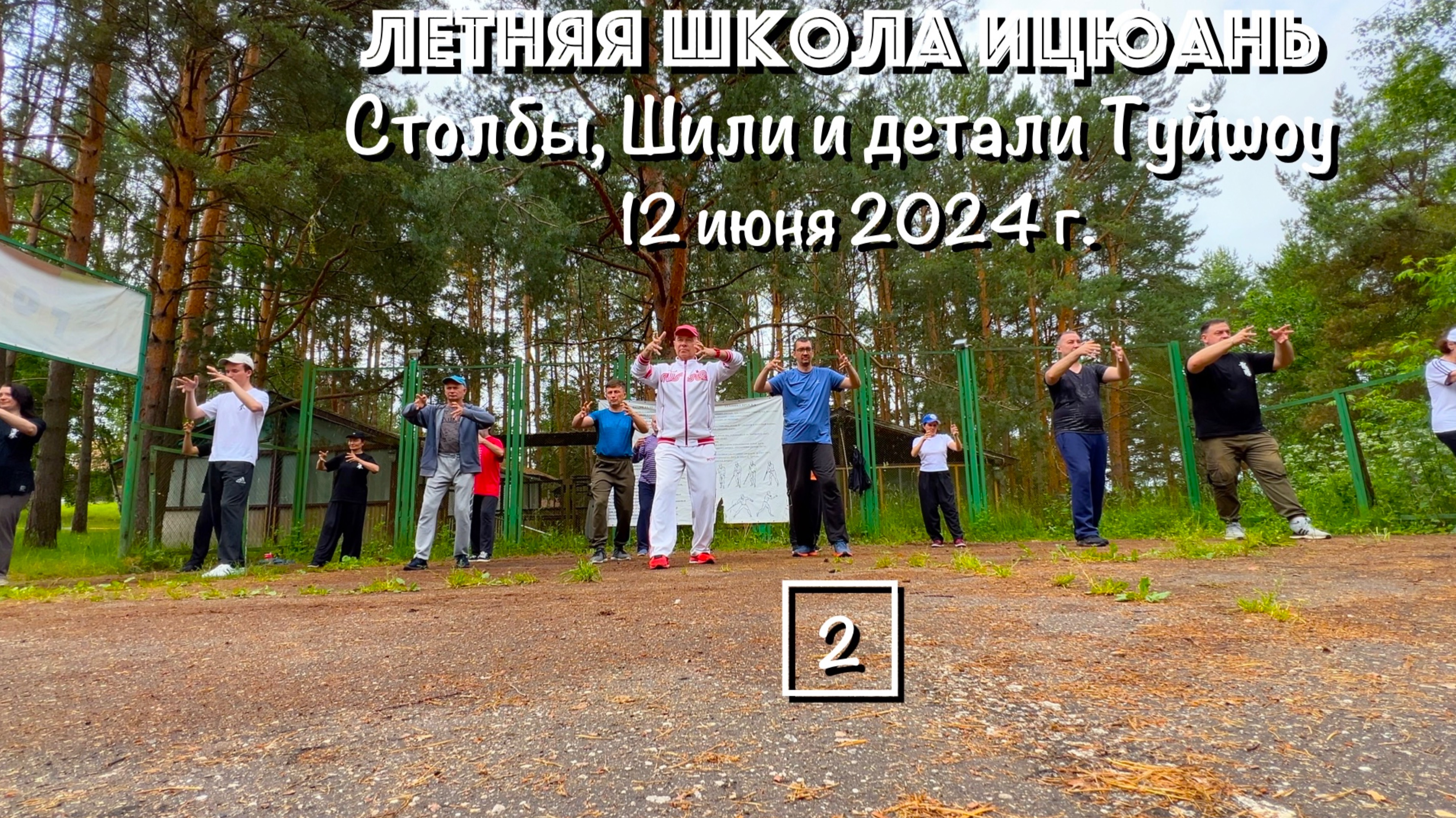 Летняя Школа Ицюань-2024 (2) Столбы, Шили и детали Туйшоу (12.06.24)