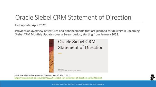 Siebel CRM 22.5 Update Summary - Dashing Data Viz смотреть онлайн