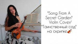"Song From A Secret Garden" - Violin Cover / "Таинственный сад" на скрипке🎻