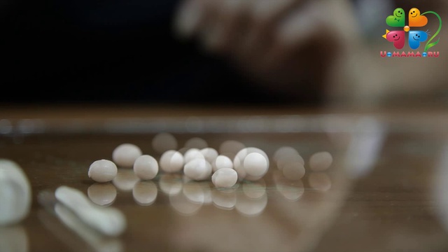 Бусы из полимерной глины. Свадебный вариант. смотреть онлайн