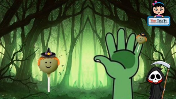 Finger Family | Halloween Ghost 🎃 Finger Family Collection | From Tiny Tots Tv