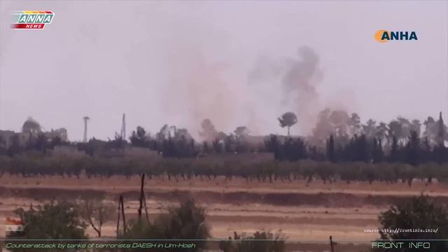 Сирия Syria HD ★ Контратака танков ДАИШ в Ум Хош