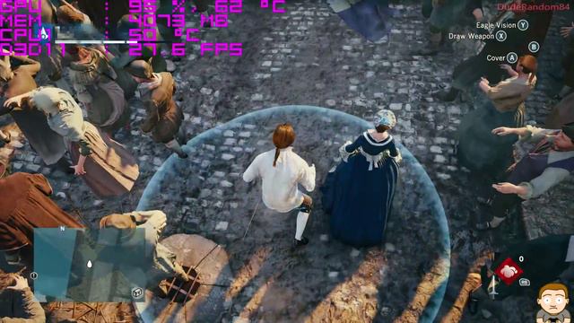 Assassin's Creed Unity Pc Patch 4 MAXED OUT GTX 980 FPS Performance Test смотреть онлайн