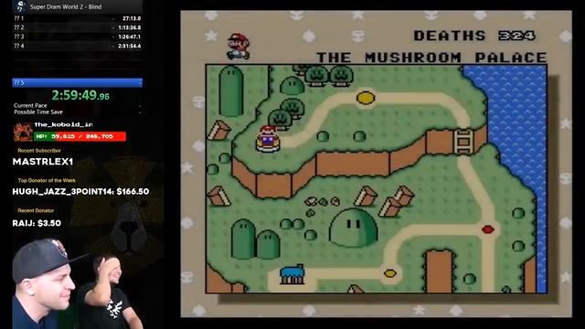 Mushroom Skip REVENGE! Super DRAM World 2 Part 4 смотреть онлайн