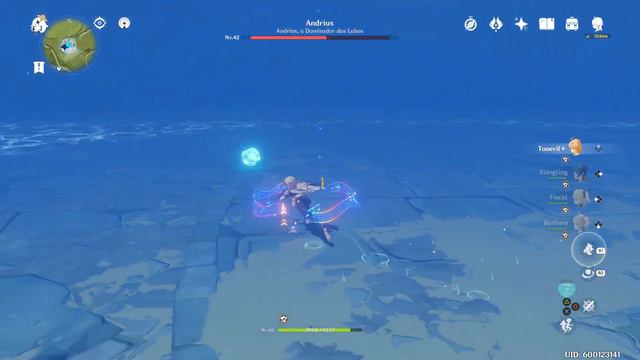 Genshin Impact Wolf Boss Boreas World tier 2 - solo best team? смотреть онлайн