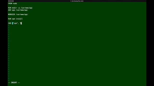 Docker Tutorial #9 - Dockerfile anlegen und daraus ein Image erstellen смотреть онлайн