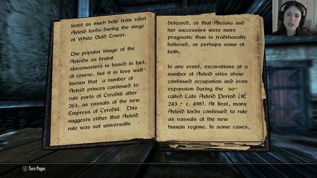 Skyrim Let's Play 137 - Female Argonian W Face Cam