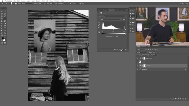 How to Match Color Between Images in Photoshop смотреть онлайн