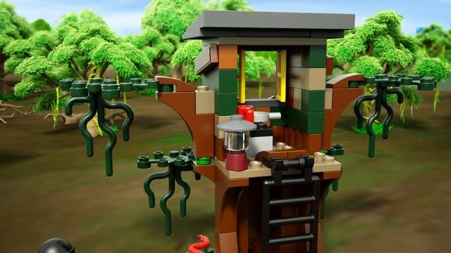 Лего 60071 Полицейский корабль на воздушной подушке смотреть онлайн