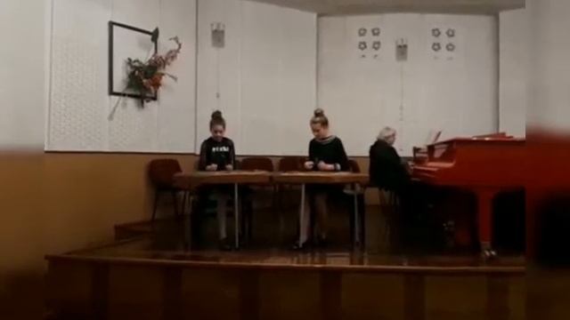 дуэт Сазонова Елизавета и Ковалева Вероника г.Гомель ДШИ5 смотреть онлайн