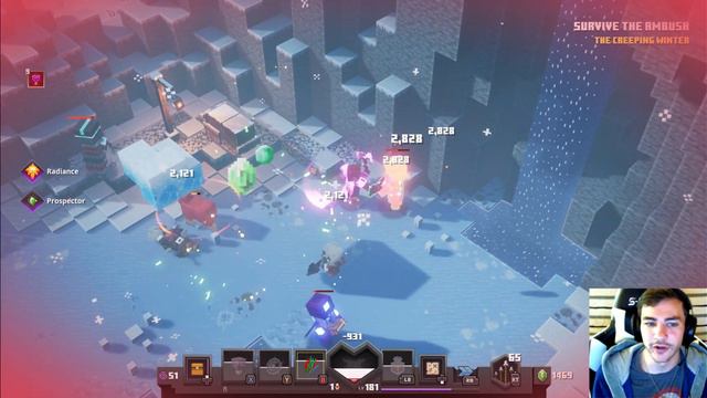 Frosted Fjord In The New Winter DLC - Minecraft Dungeons смотреть онлайн