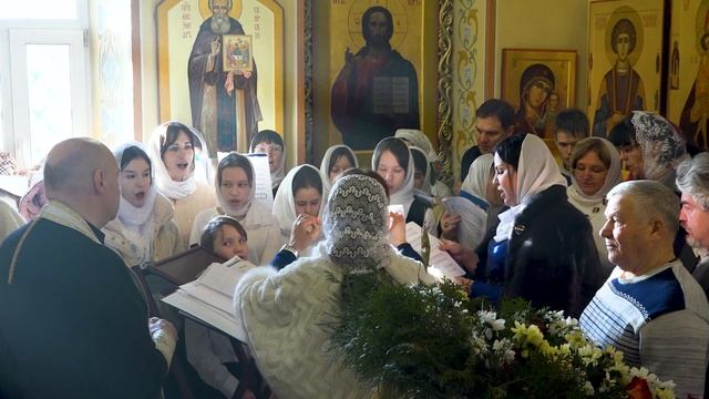 На Рождественской службе. смотреть онлайн