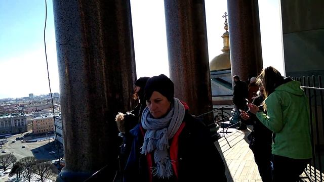 Колоннада Исаакиевского собора Санкт-Петербург смотреть онлайн