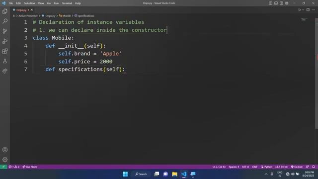 Instance Variables & Methods | Python | Telugu | Quest. смотреть онлайн
