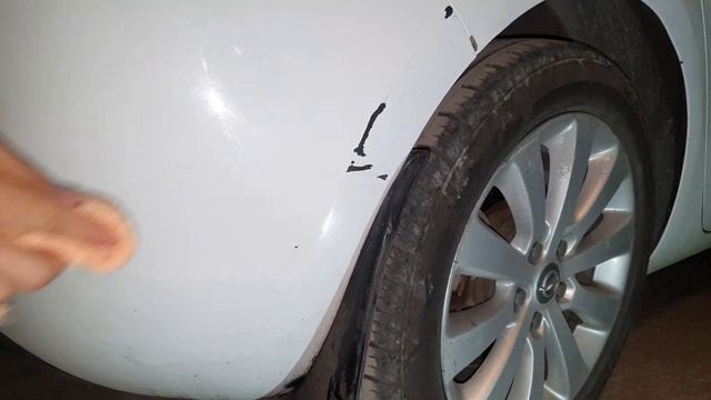 Как убрать притертость с бампера