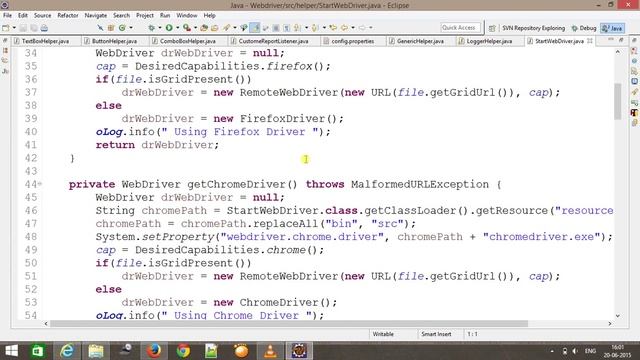 14. Framework Architecture for Selenium WebDriver смотреть онлайн
