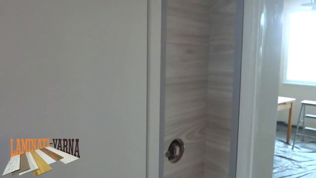 Ламинат на стена в коридор смотреть онлайн