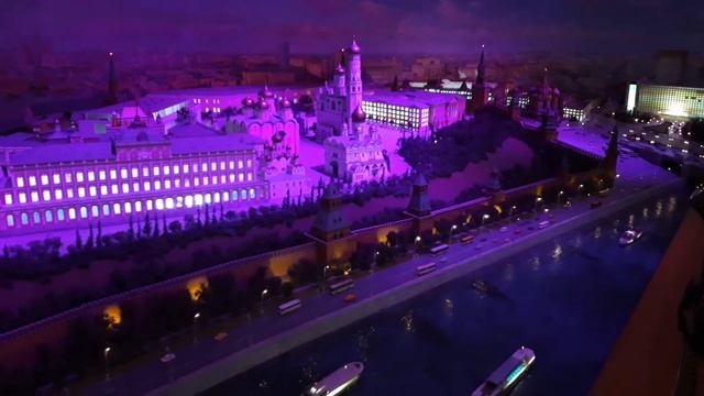Диорама Москвы в Рэдиссон-отеле (гостиница Украина) смотреть онлайн