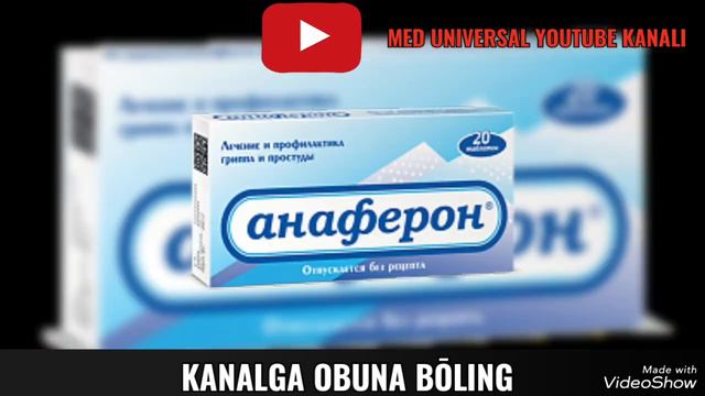 ANAFERON TABLETKASI HAQIDA MA'LUMOT. АНАФЕРОН ТАБЛЕТКАСИ ХАҚИДА МАЬЛУМОТ. #АНАФЕРОН #ANAFERON смотреть онлайн