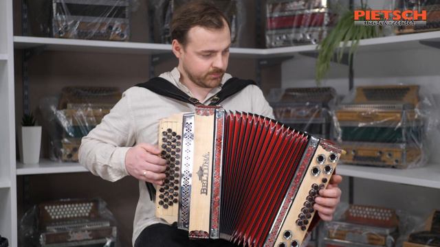 Steirische Harmonika - Beltuna Alpstar IV D de Luxe Esche - Klangprobe смотреть онлайн