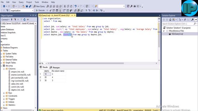 Group By & Having Clause |SQL |Database Management System | Part-3 | Class 12| IP | Unit 2 | 2020-2 смотреть онлайн