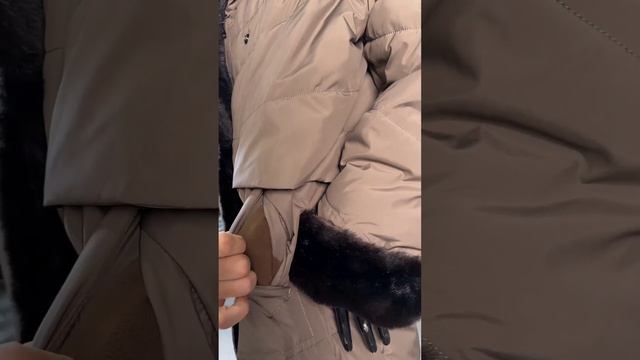 Удлиненный пуховик Chiago сезон 2023-2024