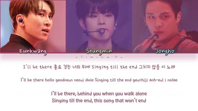 [KINGDOM] Eungkwang, Seungmin, Jongho - 'Love Poem (Original By IU)' Lyrics (Color CodedHan_Rom_Eng