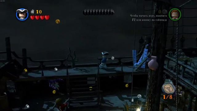 ПРОХОЖДЕНИЕ LEGO Pirates of the Caribbean На краю света смотреть онлайн