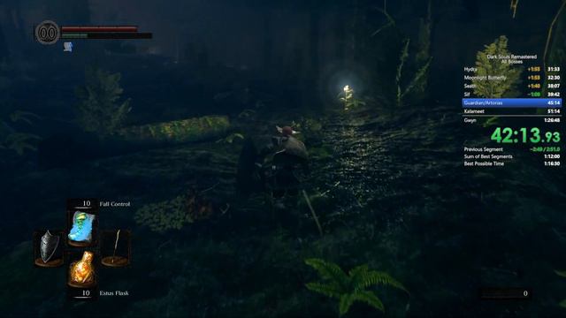 Dark Souls Remastered All Bosses Speedrun in 1:24:36 смотреть онлайн