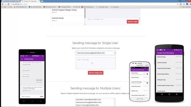 Android Push Notifications using GCM, PHP & MySQL – Realtime Chat App (Demo) смотреть онлайн