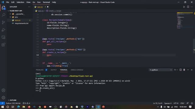 Build a REST API with Flask, Marshmallow and PostgreSQL смотреть онлайн