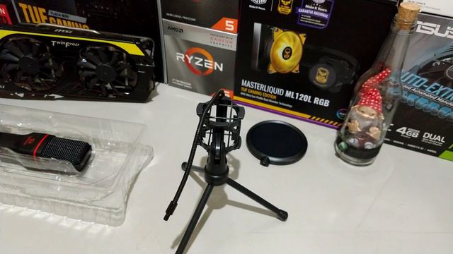 Unboxing Kit Microfone de Estúdio Profissional - Redragon Seyfert GM100 смотреть онлайн