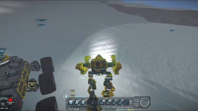 Space Engineers - Working on an Aliens Power Loader смотреть онлайн