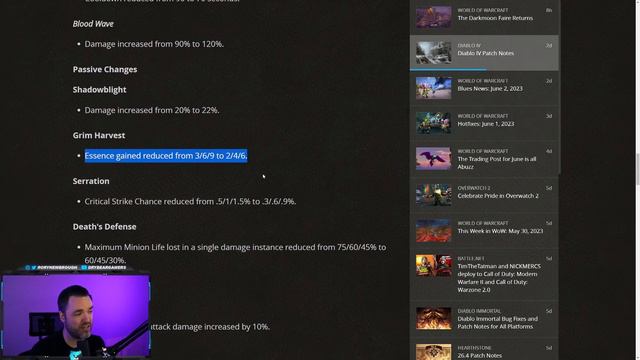 YOUR CLASS IS GETTING NERFED... Class Balance June 4th | Diablo IV смотреть онлайн